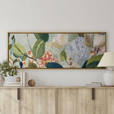 Gumleaf Poems Framed Canvas Wall Art