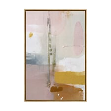 Blush & Ochre I Canvas Wall Art