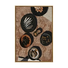 Mezze Platter I Canvas Wall Art