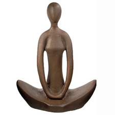 Meditate Earthenware Figurine