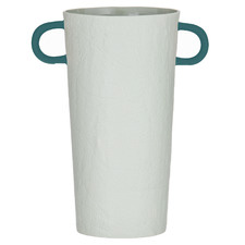 Granada Mint Stoneware Vase