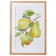 Pear Framed Printed Wall Art