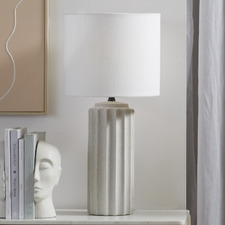 Indi Stoneware Table Lamp