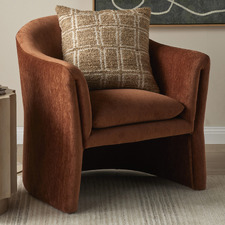 Barnes Velvet Armchair