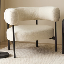 Sylvia Boucle Armchair