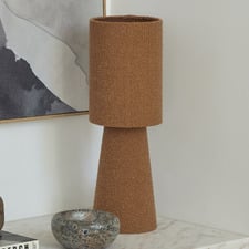 Castine Iron Boucl&eacute; Table Lamp