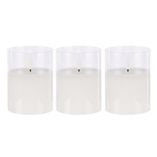 Laura Flickering LED Candles (Set of 3)