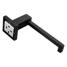 Black Stainless Steel Toilet Paper Roll Holder