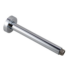 Euro 200mm Chrome Round Stainless Steel Shower Arm