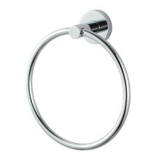 Euro 175mm Round Stainless Steel Hand Towel Ring