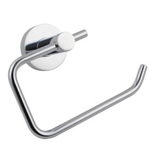 Rounded Euro Stainless Steel Toilet Roll Holder