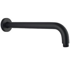 Euro 400mm Curved Wall Shower Arm