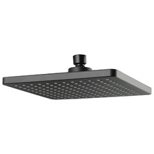 200mm Matte Black Square Shower Head