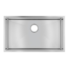 Melotte 760mm Single Stainless Steel Kitchen Sink