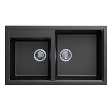 Carysil 860mm 1 & ¾ Granite Kitchen Sink