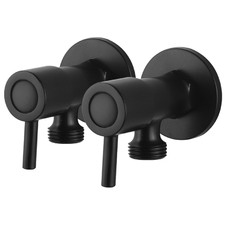 Euro 1/4 Turn Washing Machine Stops (Set of 2)