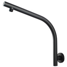 Euro Chrome Round Gooseneck Shower Arm