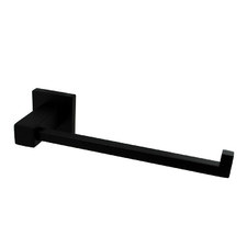 Nero 250mm Black Stainless Steel Hand Towel Holder