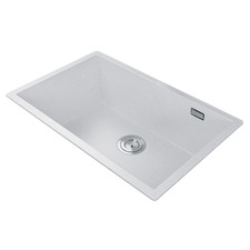 Granite Single Kitchen & Laundry Sink with Overflow