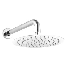 Round Ultrathin 250mm Shower Arm & Head