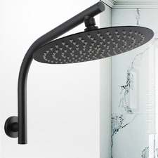 Colby 300mm Round Gooseneck Rain Shower Arm & Head