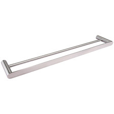 Rumia Double Bar Stainless Steel Towel Rail