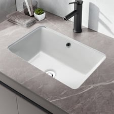 Cambridge Rectangular Undermount Ceramic Basin