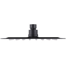Andon 200mm Matte Black Square Shower Head