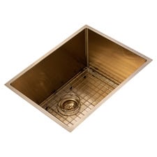 Tephra 600mm Single Stainless Steel Kitchen Sink & Accessories Package