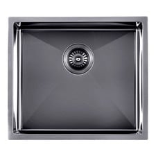 Deso 510mm Single Stainless Steel Kitchen Sink & Accessories Package