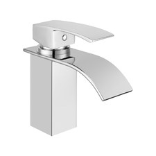 Square Waterfall Basin Mixer Tap