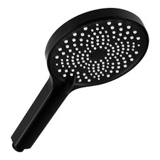 Fiaro Black Hand-held Shower Head