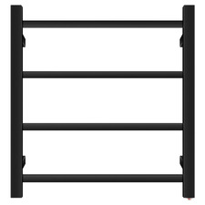 Square 500 x 520mm Stainless Steel Heated Towel Rail
