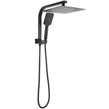 Andon 250mm Gooseneck Short Twin Shower