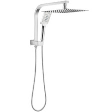 Andon 250mm Gooseneck Short Twin Shower