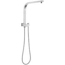 Chrome Wall Mounted Rail Shower