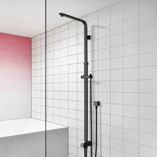Square Universal Twin Rail Shower body