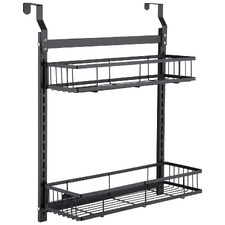 2 Tier Grayson Steel Over-the-Door Shower Caddy