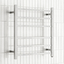 Ottimo Square 620 x 674mm 6 Bar Plush Heated Towel Rail