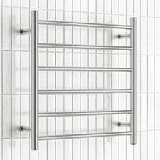 Reese 600 x 620mm Round Heated Towel Rail