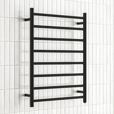 Reese 600 x 820mm Round Heated Towel Rail