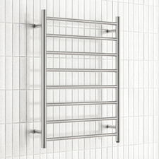 Reese 600 x 820mm Round Heated Towel Rail
