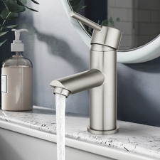 Solander Brass Pin Lever Basin Mixer