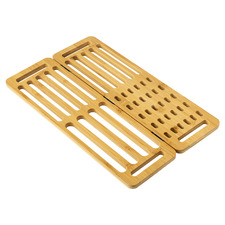 Chechos Expandable Bamboo Dish Drying Rack