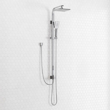 Morris Chrome Twin Shower