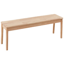 3 Seater Danish Rubberwood Dining Bench
