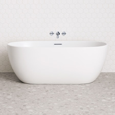 Austin Oval Acrylic Freestanding Bath with Overflow