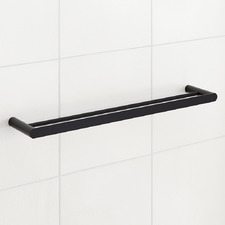 Rumia 600mm Stainless Steel Double Rail Towel Rail