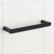 Runia Black 300mm Stainless Steel Hand Towel Rail