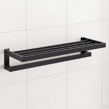 Omar 600mm Stainless Steel Double Towel Holder